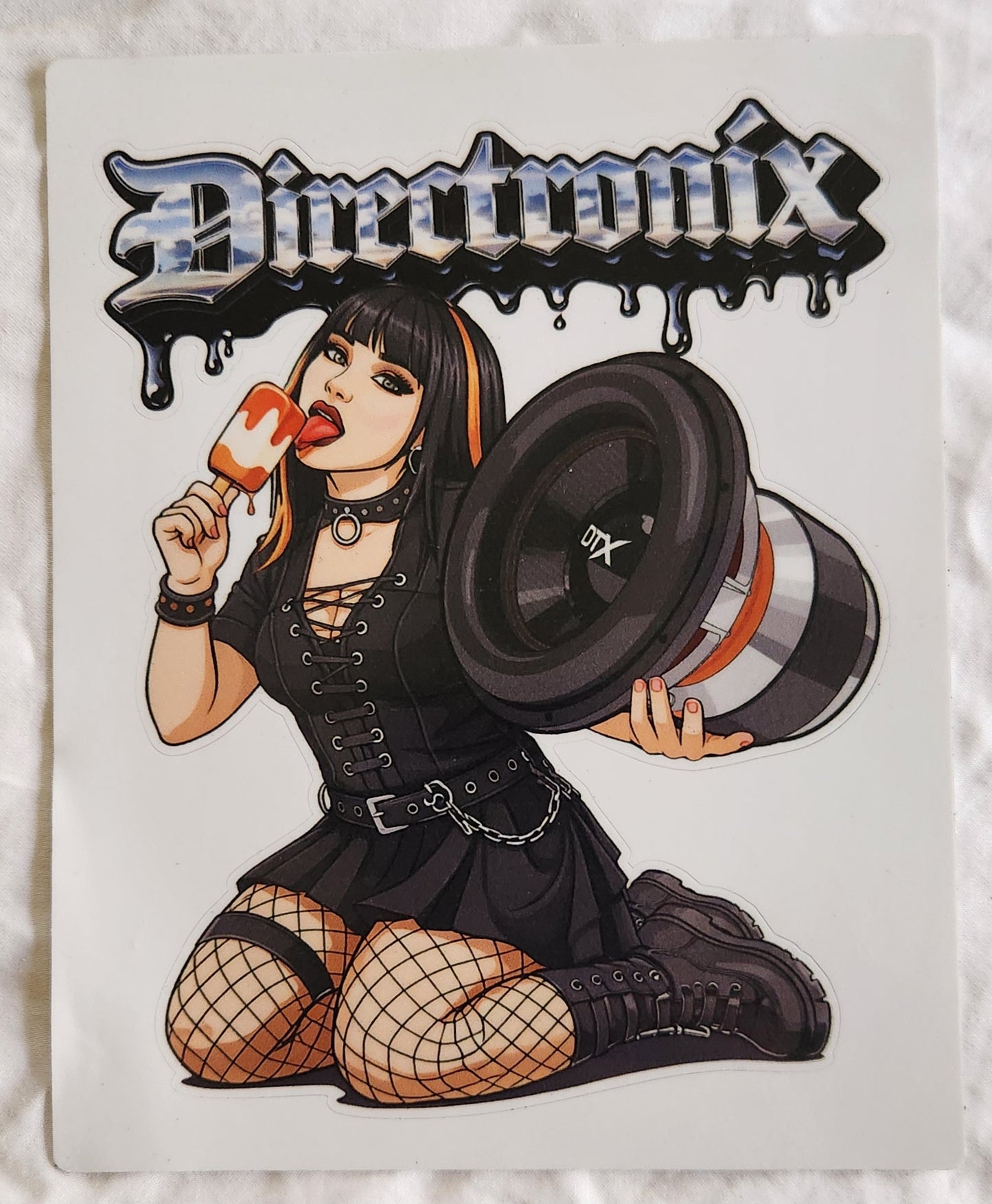 DTX Dreamsicle Girl Decal