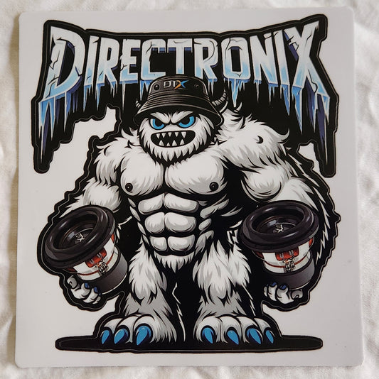 DTX Yeti Decal