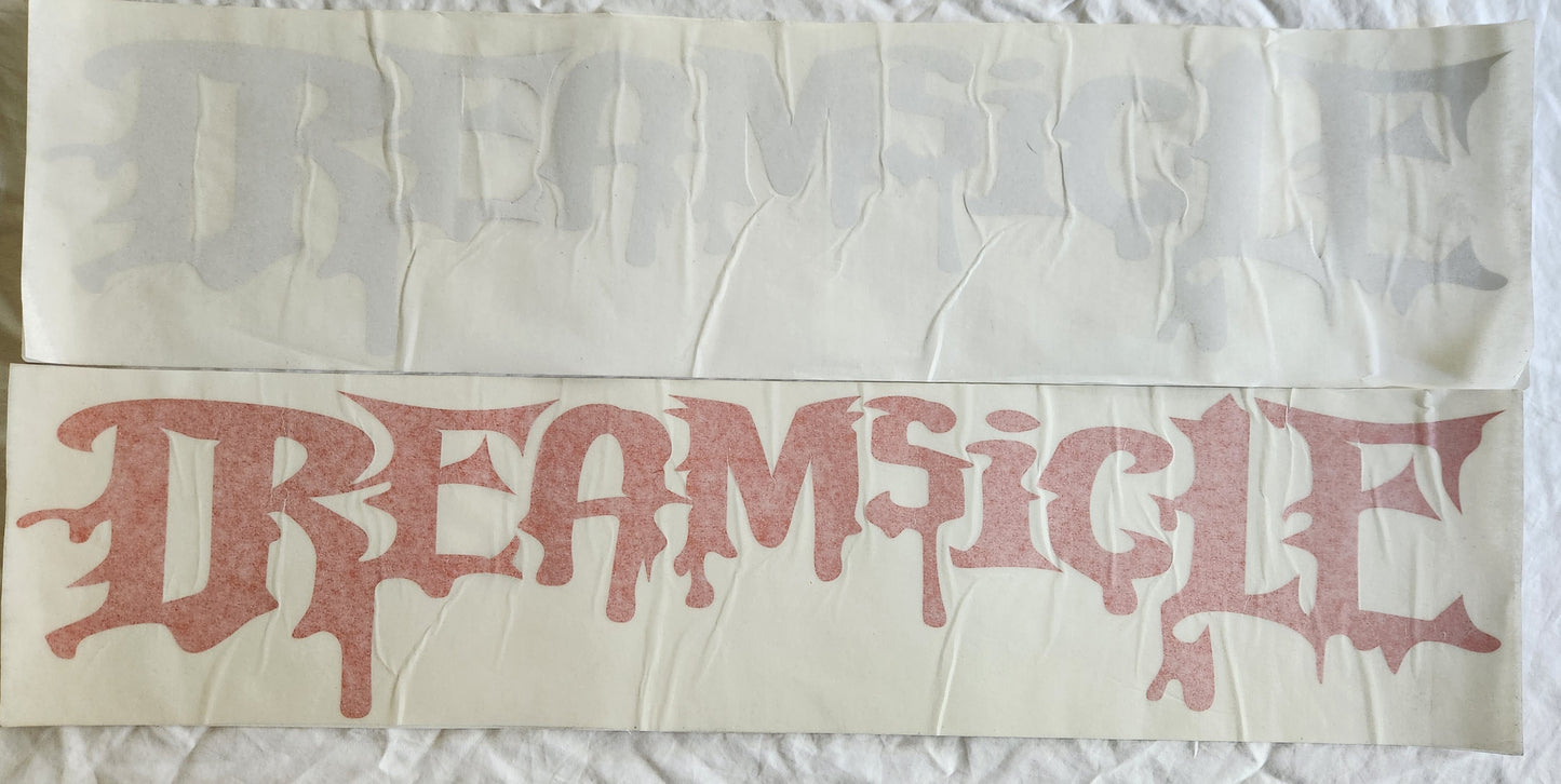 DTX Dreamsicle Window Banner