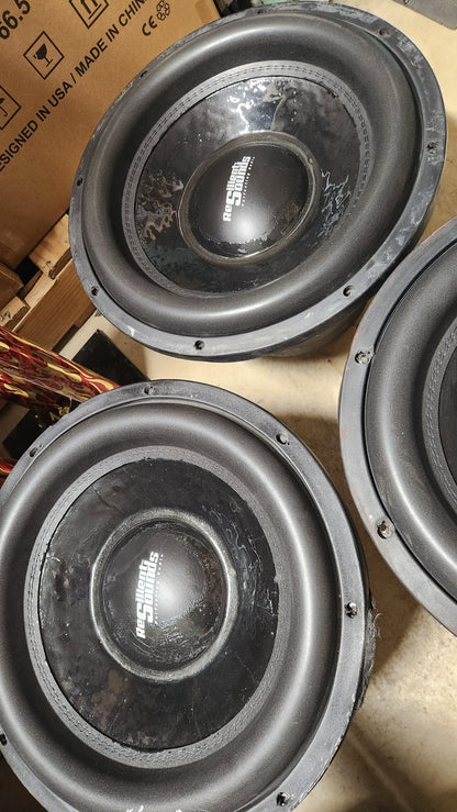 Used Platinum v1 15" D1 Subwoofers