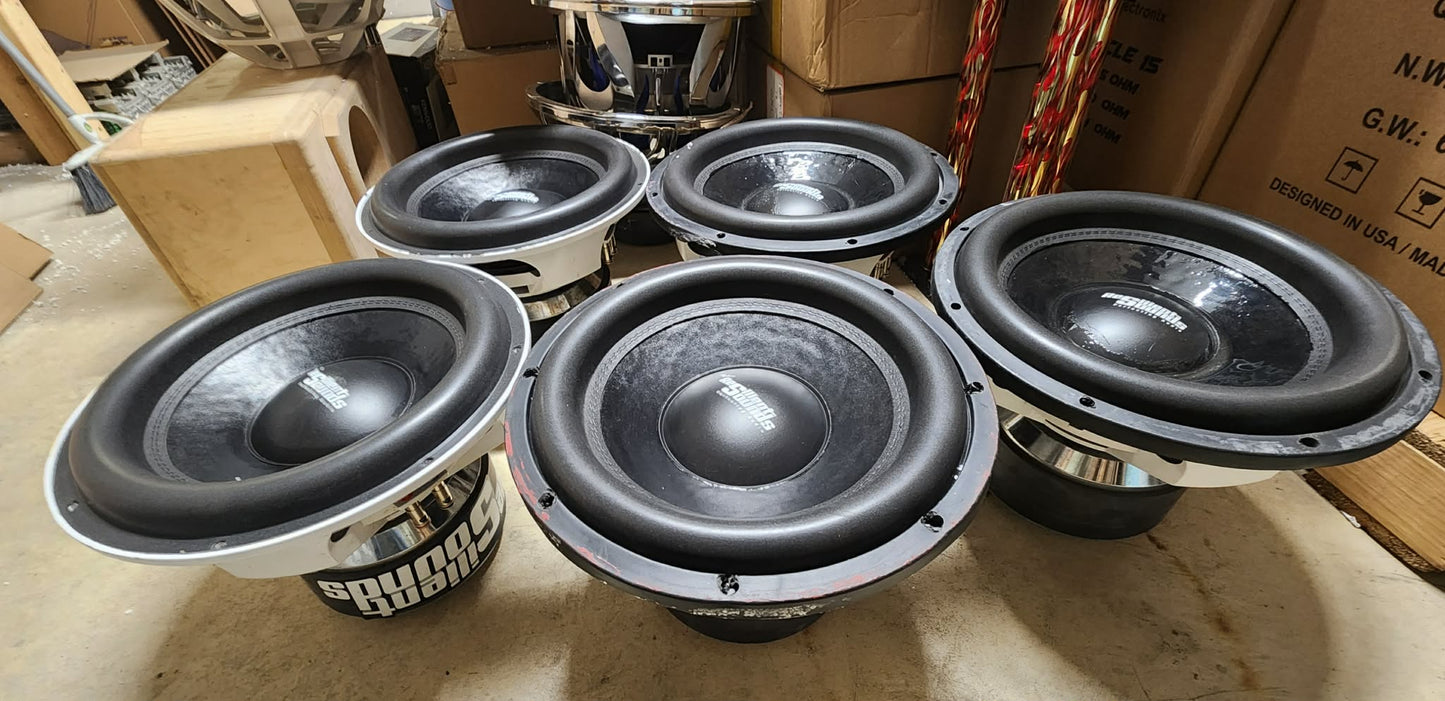 Used Platinum v1 15" D1 Subwoofers
