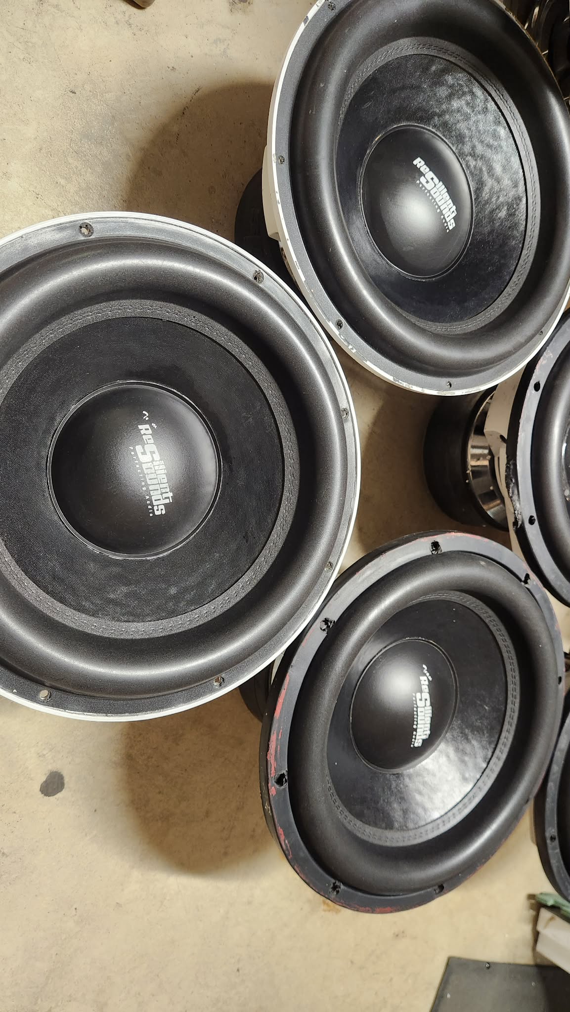 Used Platinum v1 15" D1 Subwoofers
